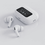 A9 Pro Touch Screen Display ANC Wireless Earbuds