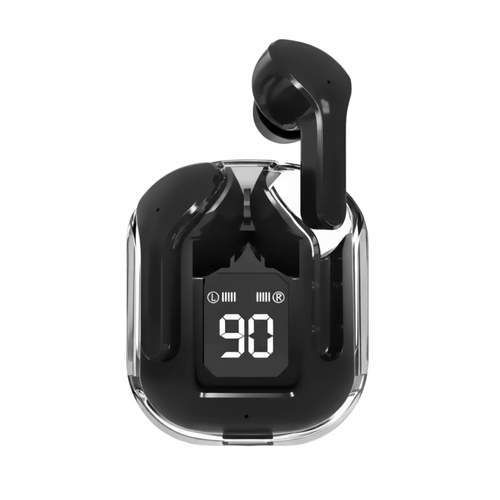 Air 31 TWS Transparent Wireless Earbuds – Black Edition