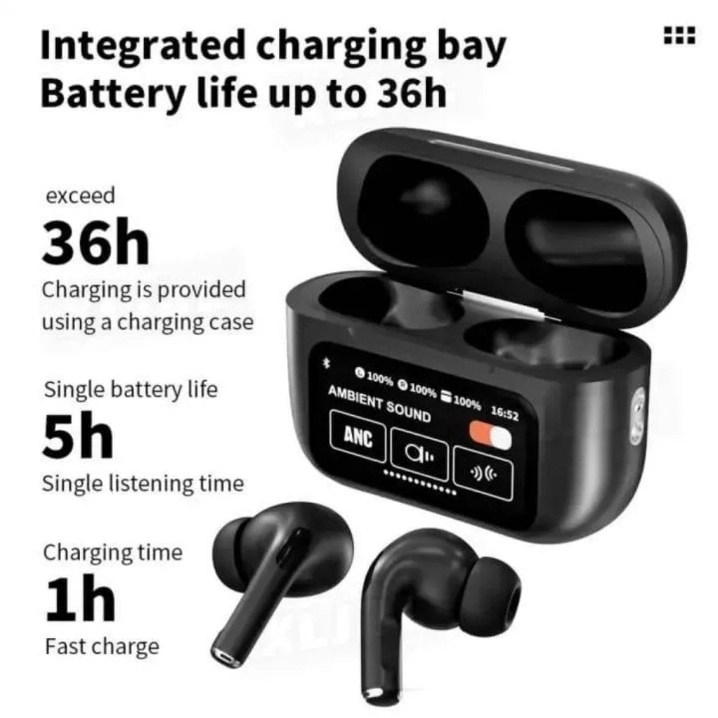 New A9 Pro Airpods ANC/ENC Noise Reduction, Touch Control