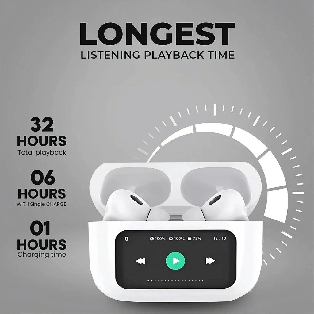 New A9 Pro Airpods ANC/ENC Noise Reduction, Touch Control