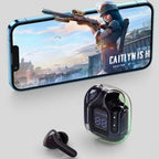 Air 31 TWS Transparent Wireless Earbuds – Black Edition