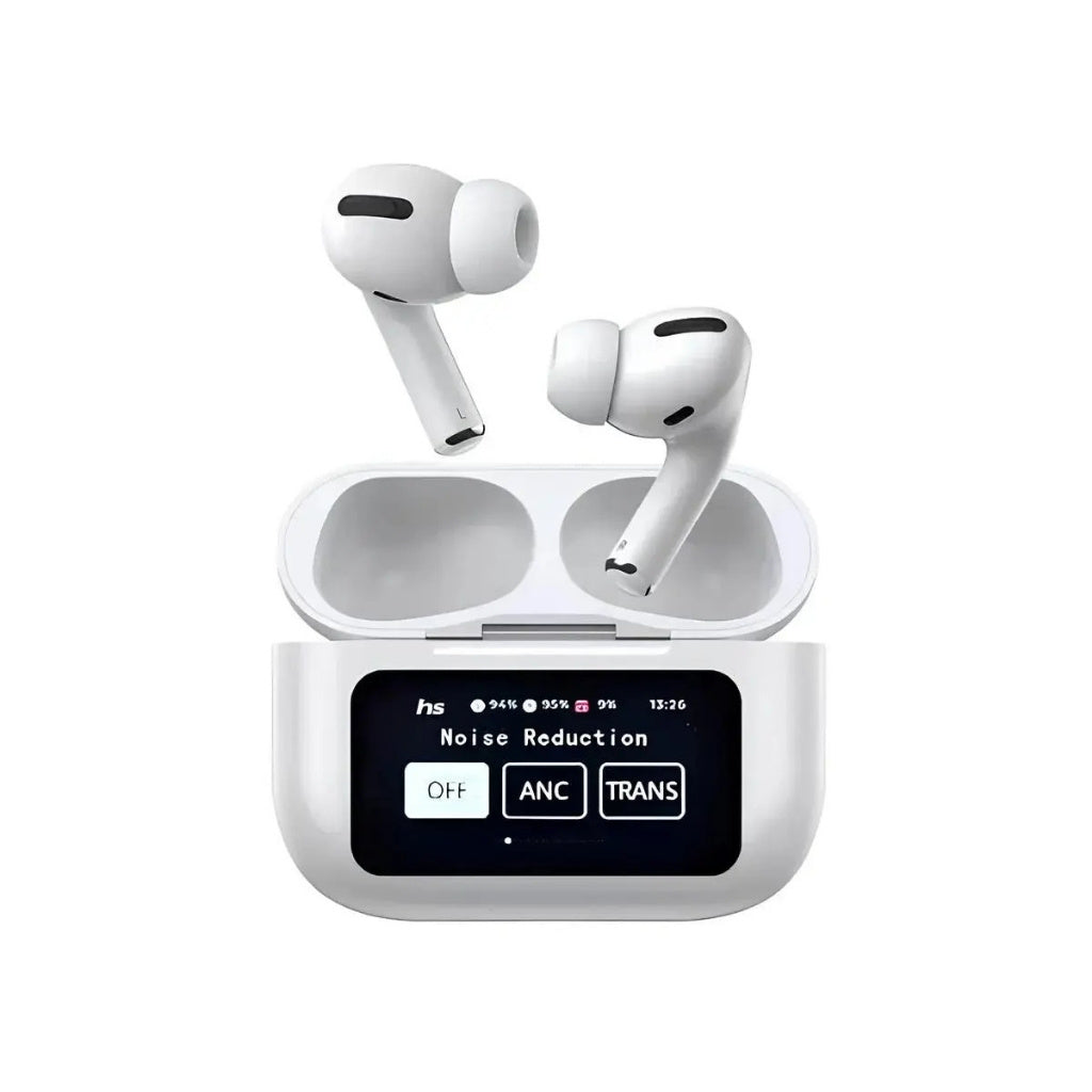 A9 Pro Touch Screen Display ANC Wireless Earbuds