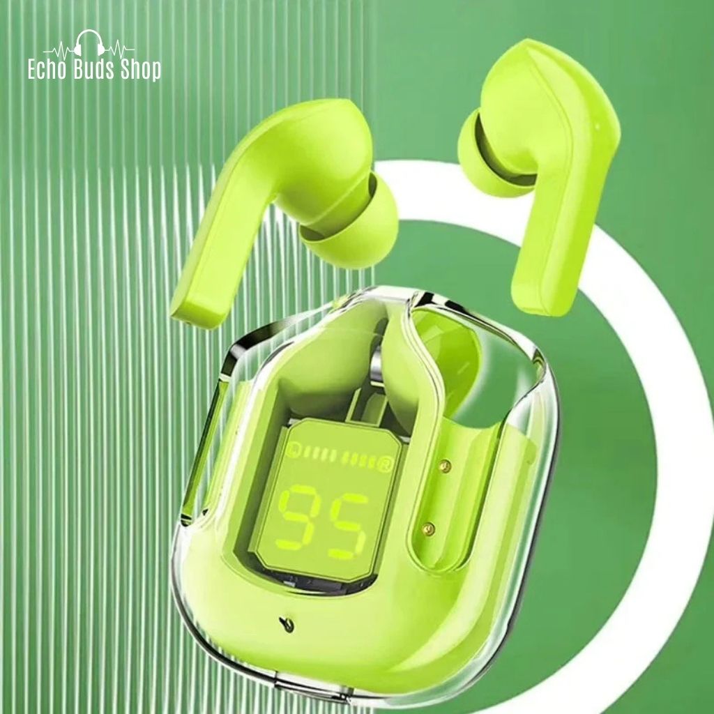 Air 31 TWS Transparent Wireless Earbuds – Green Edition