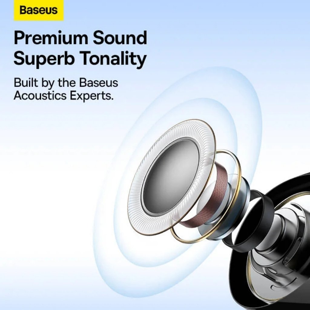 Baseus Pro 2 Wireless Earbuds with ANC & ENC Noise Cancellation