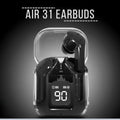 Air 31 TWS Transparent Wireless Earbuds – Black Edition