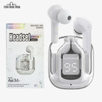 Air 31 TWS Transparent Wireless Earbuds – White Edition