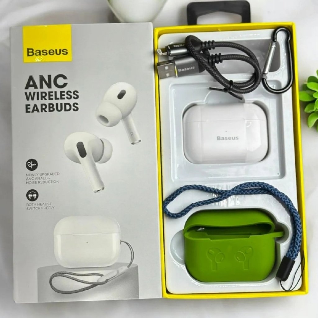 Baseus Pro 2 Wireless Earbuds with ANC & ENC Noise Cancellation