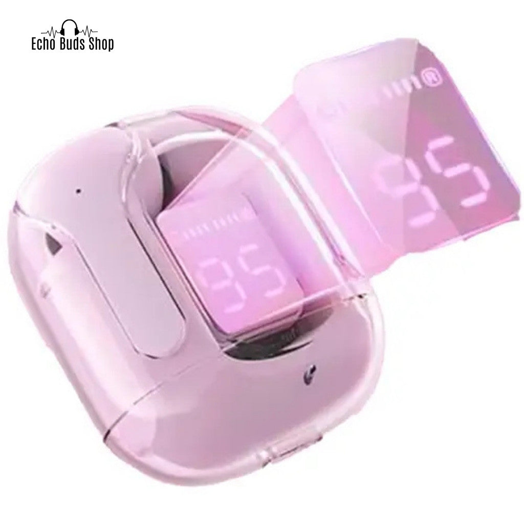 Air 31 TWS Transparent Earbuds Pink
