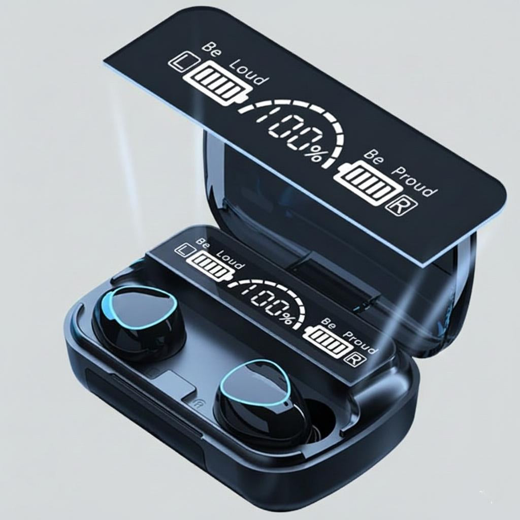 M10 Wireless Earbuds – Bluetooth Noise Cancellation Earphones